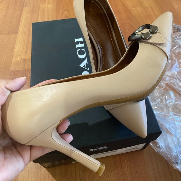 NIB Authentic Coach waverly pump heels sz 9 - Picture 8 of 13